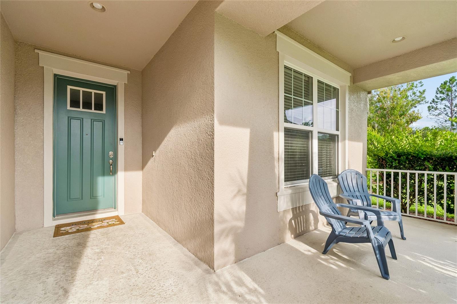 welcoming front porch