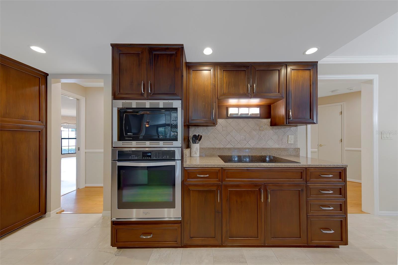 Built in ovens and induction cooking