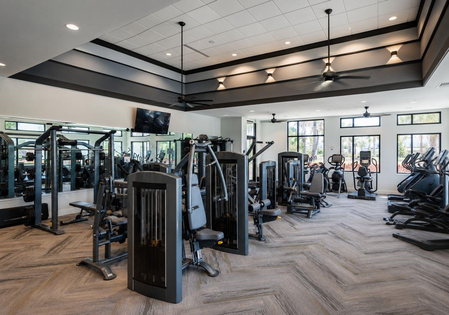 Community exercise room