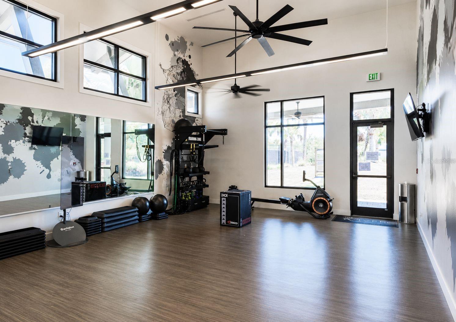 Community exercise room
