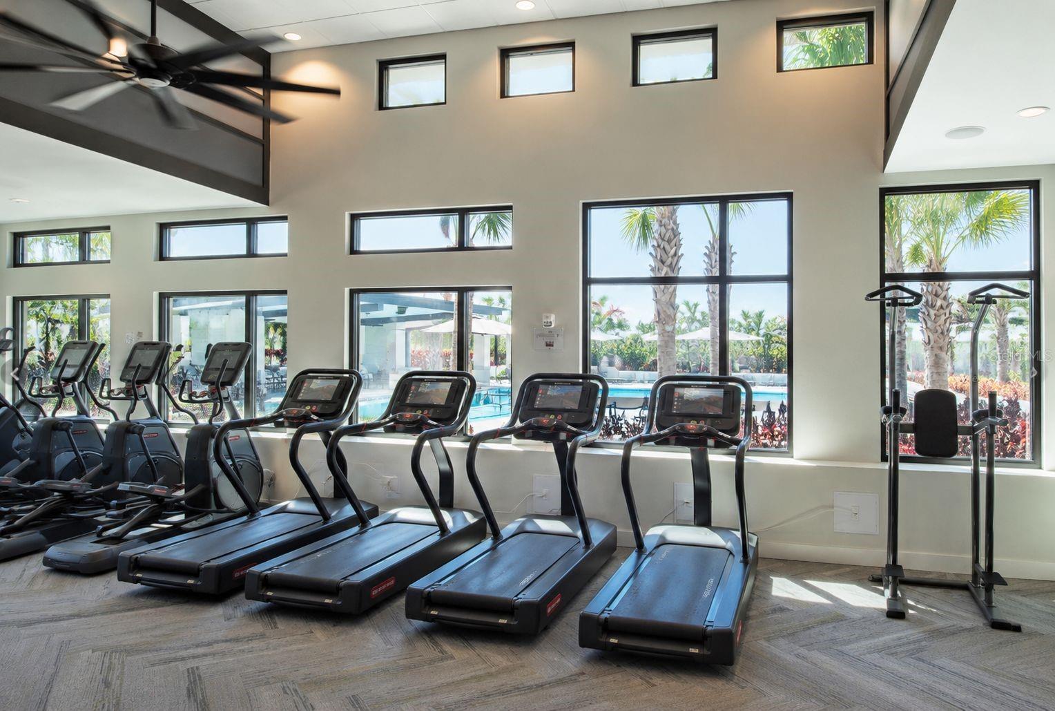 Community exercise room