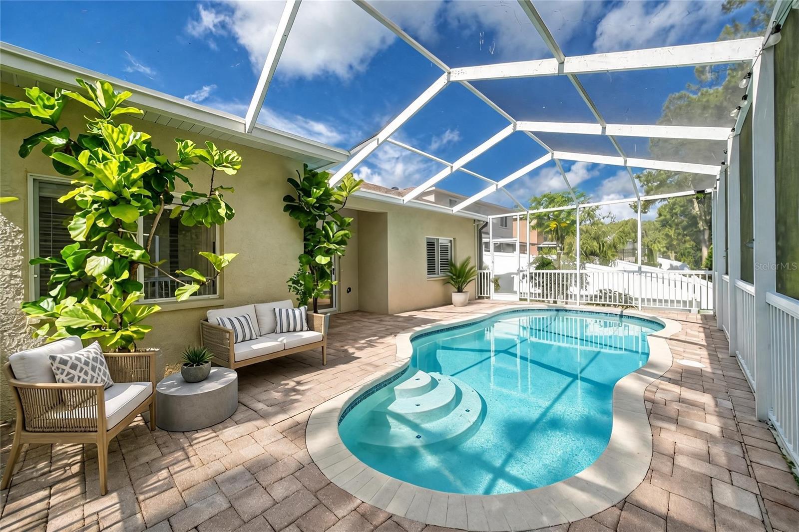 Enjoy Florida evenings in your private outdoor retreat