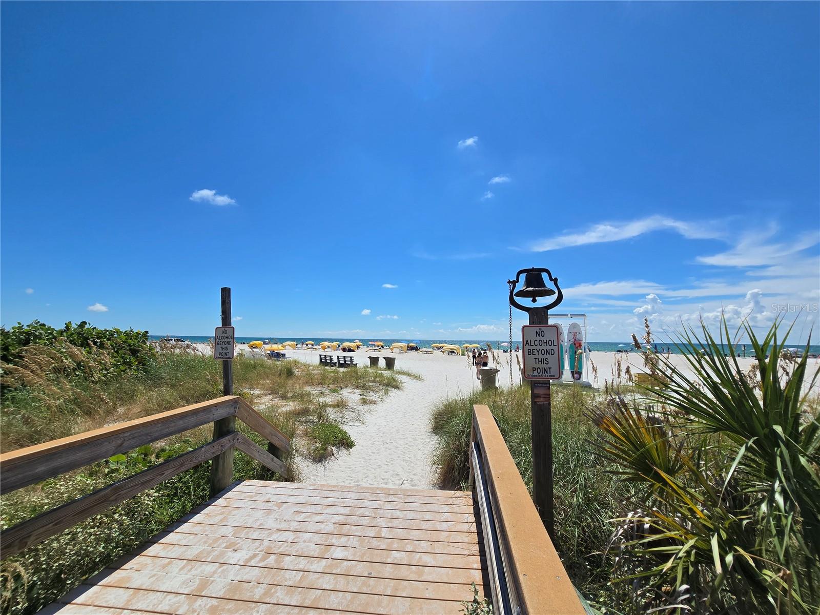 Upham Beach has soft, white sand and amazing sunsets.