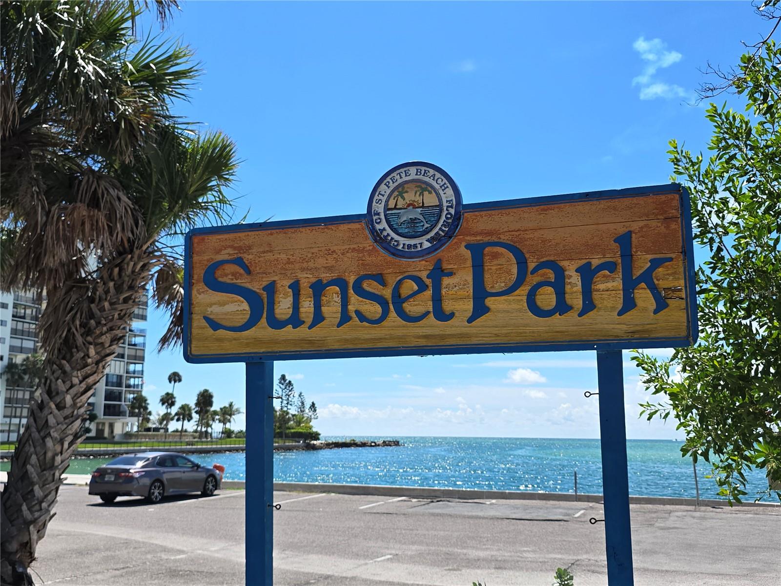 Two blocks down the street is beautiful Sunset Park. Bring your fishing pole or just come for the fantastic views.