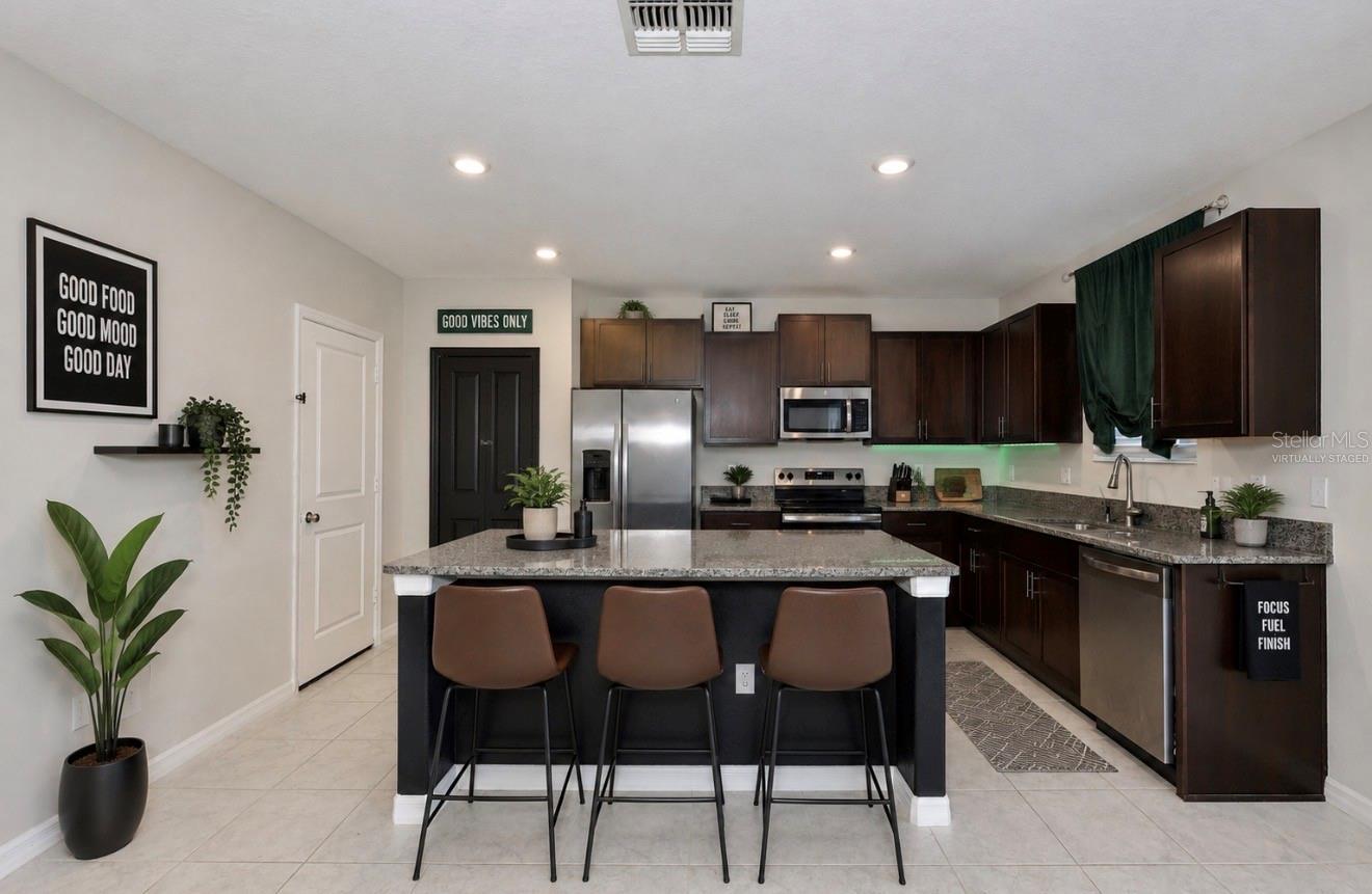 Virtually Staged Kitchen