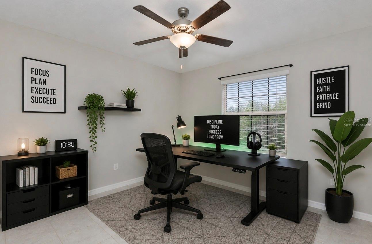 Virtually Staged Office