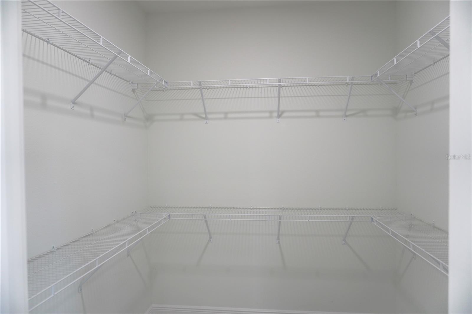 Primary walk-in closet