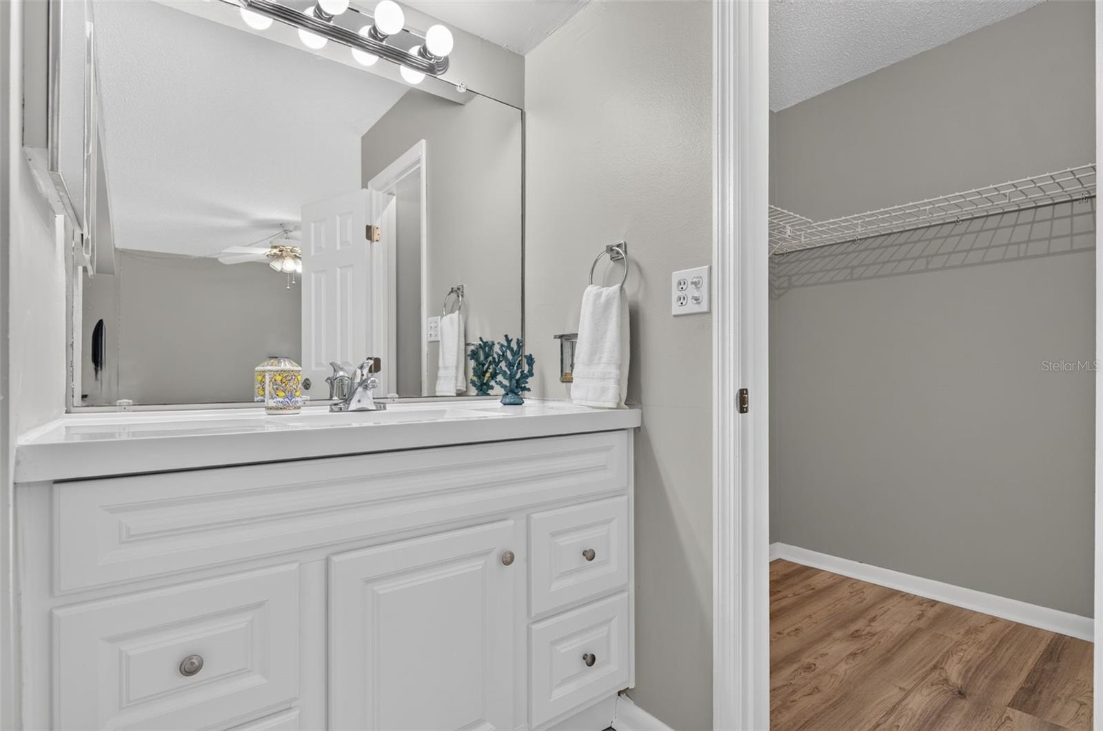 Walk in Closet in Primary Bedroom