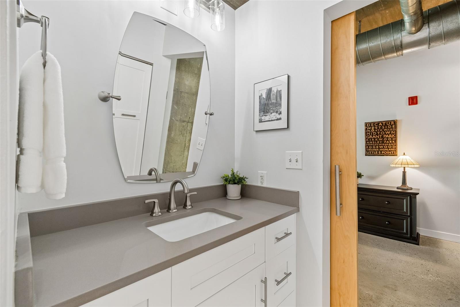 Updated bathroom