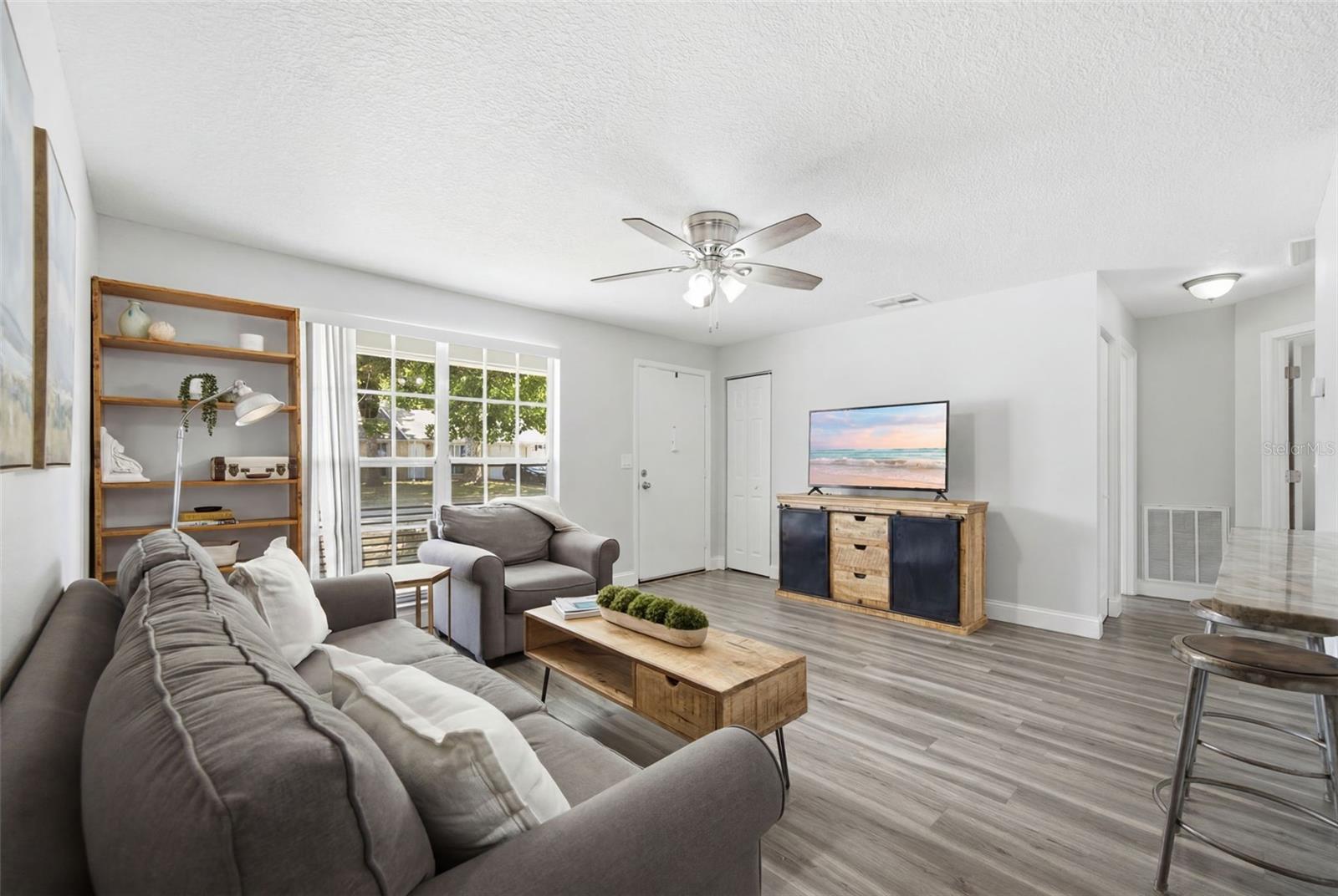 Luxury vinyl plank floors