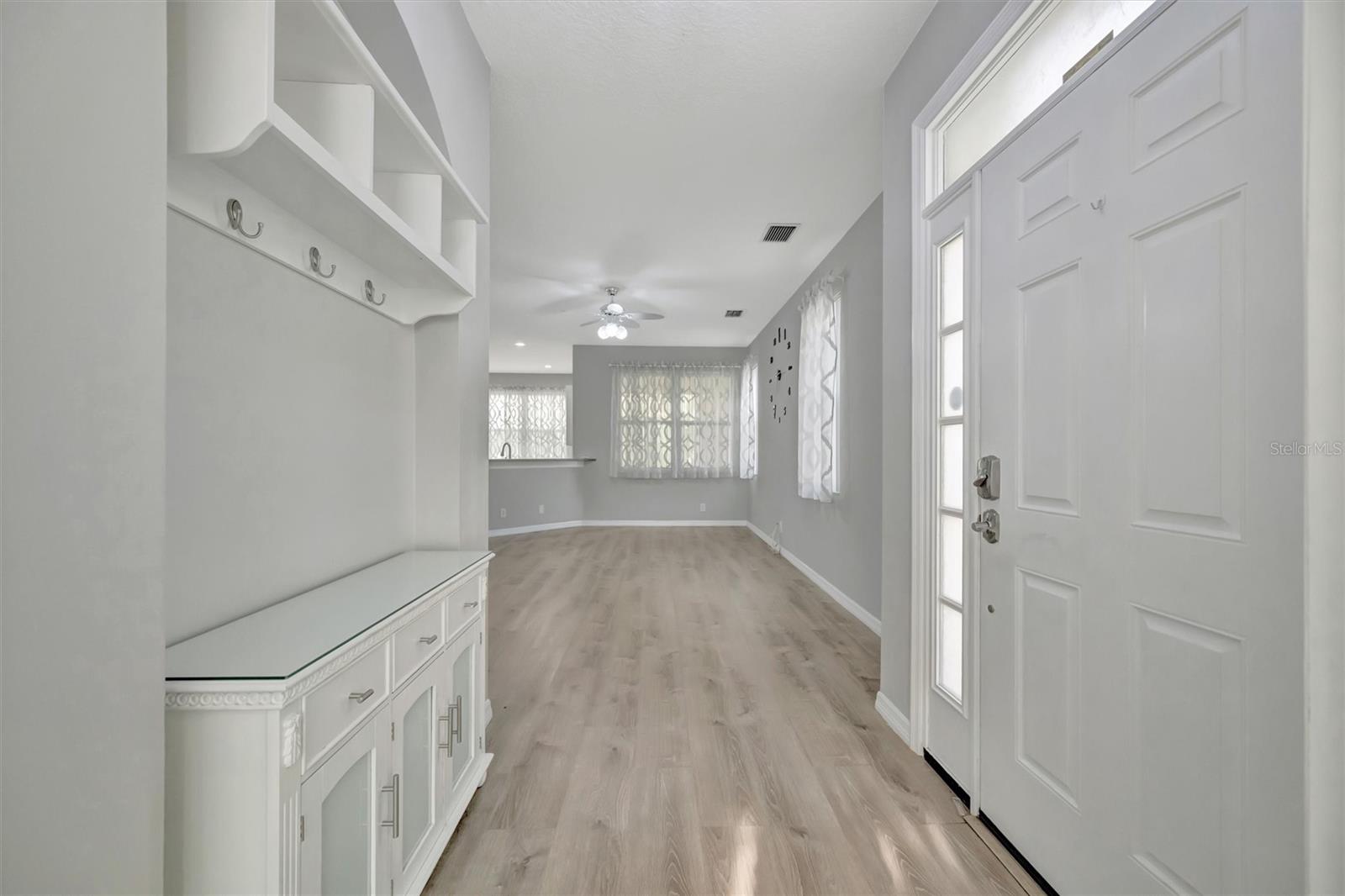 Front Foyer leading to the Living Room