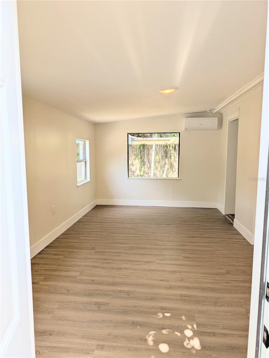 ADU Entrance, Living Room