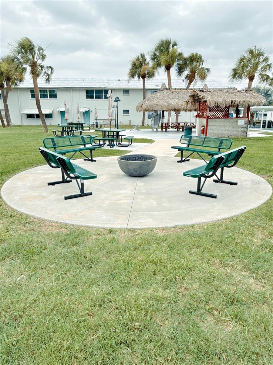 Community seating area