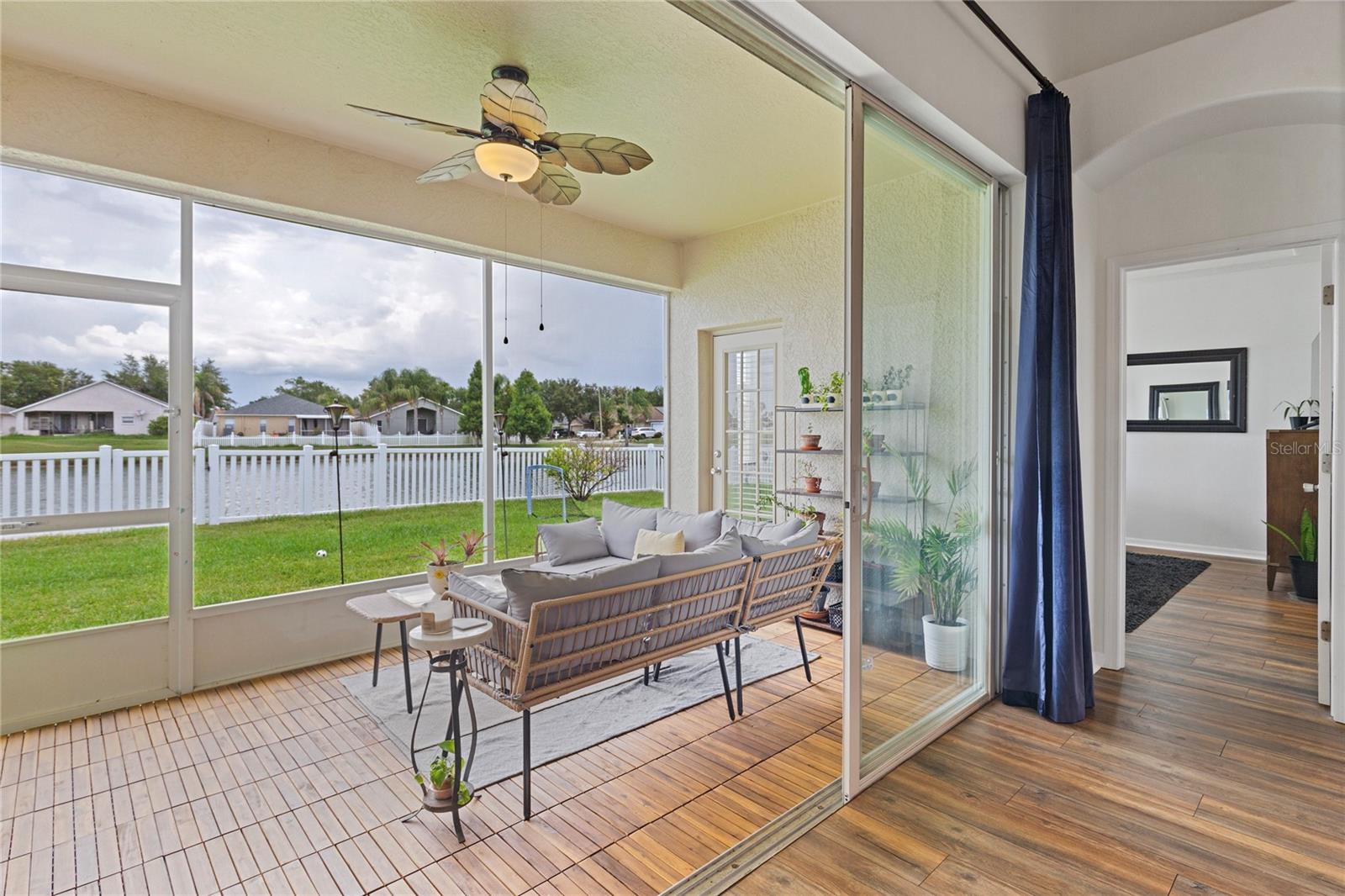 Easy transition from indoor to outdoor