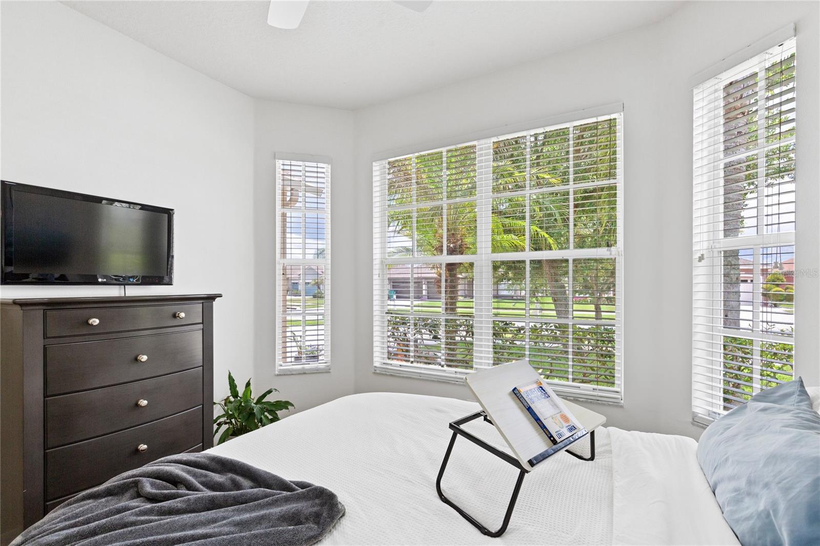 In-Law Suite Bedroom with Bay Window
