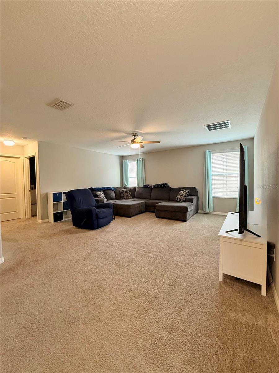 Upstairs bonus room