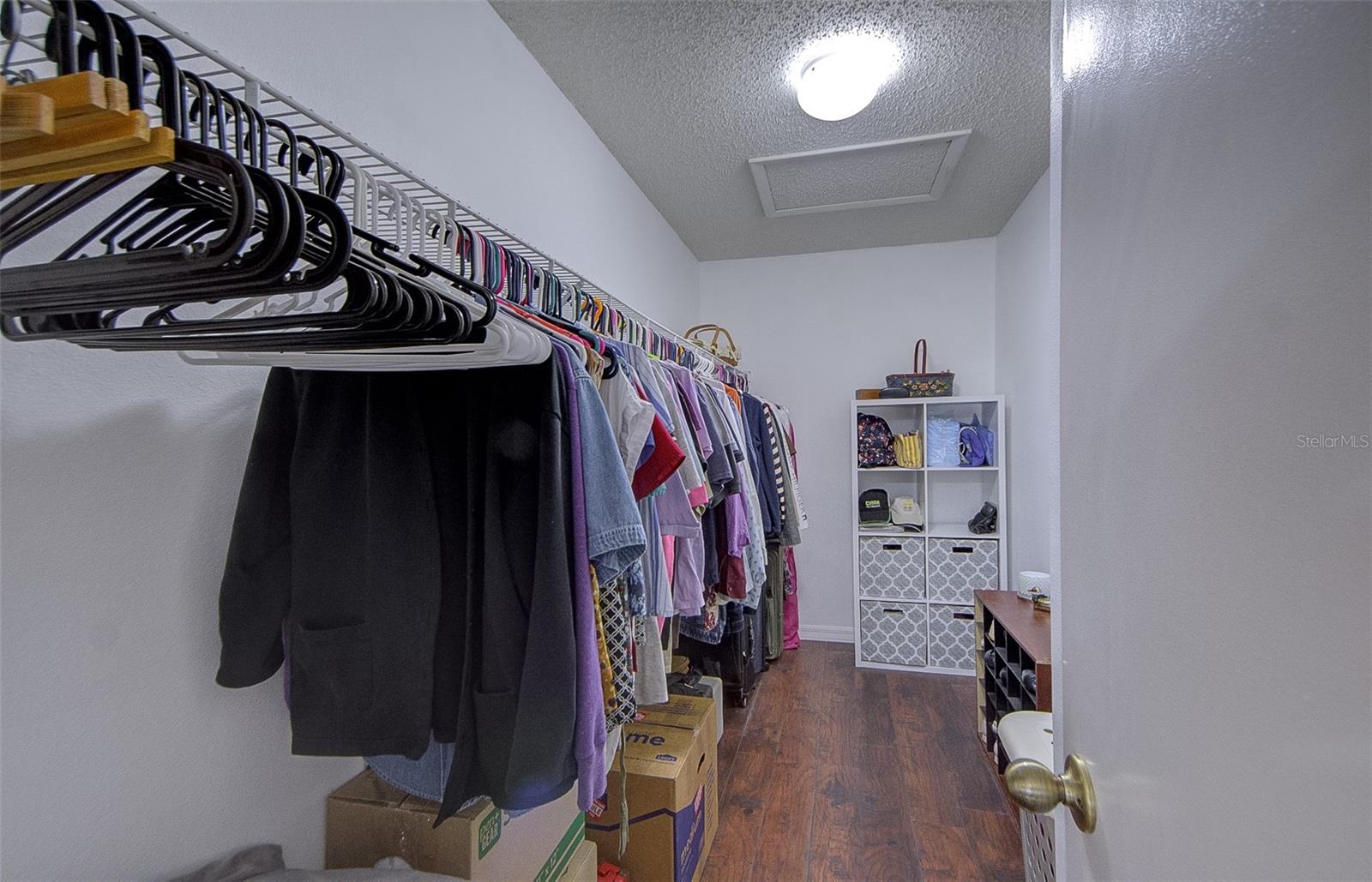 Primary Walk-In Closet