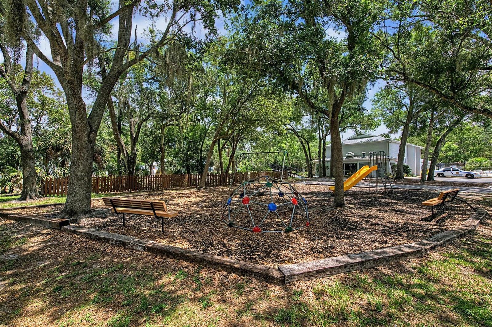 Playground right Outside the Unit
