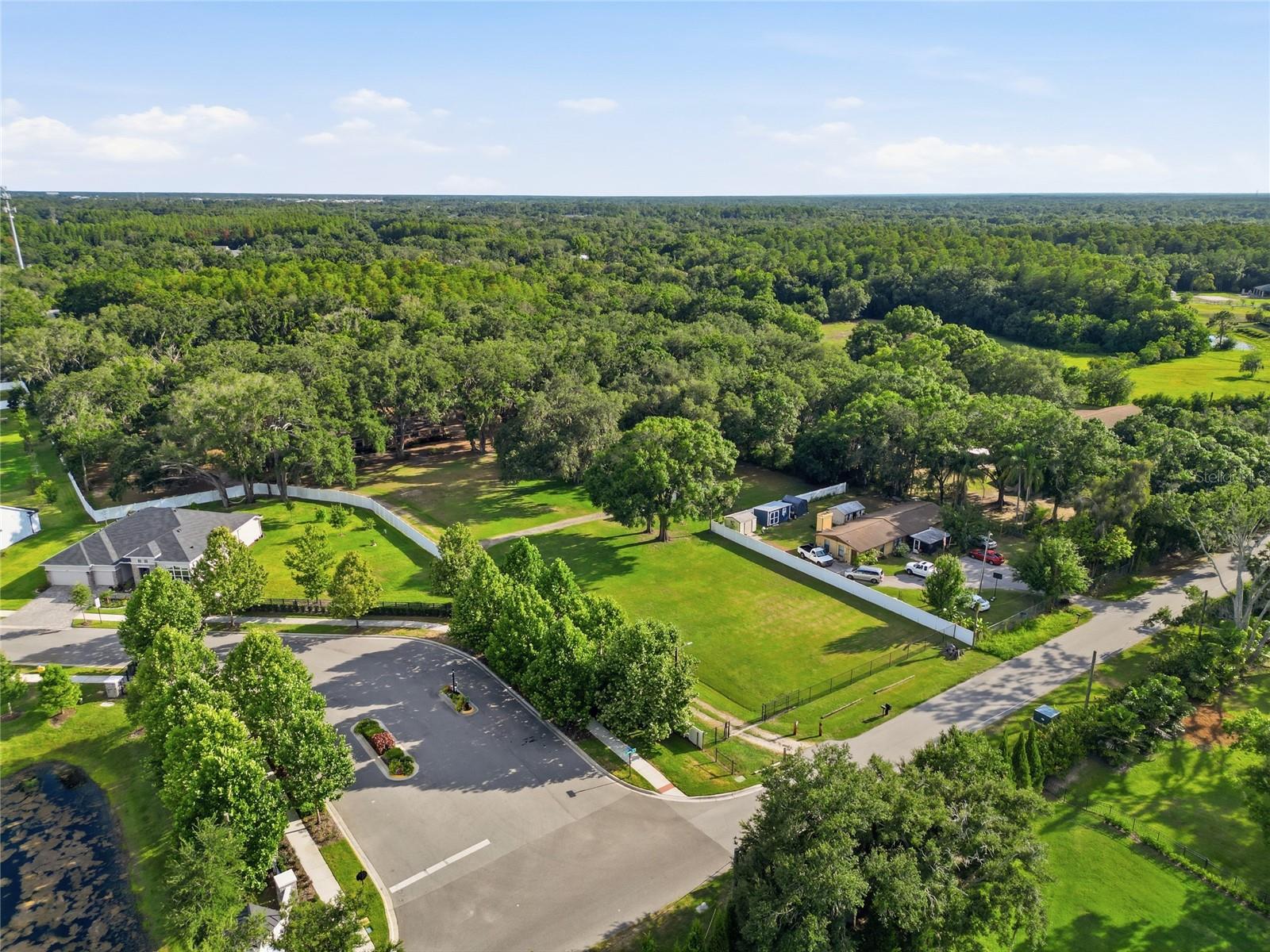 Aerial View of property
