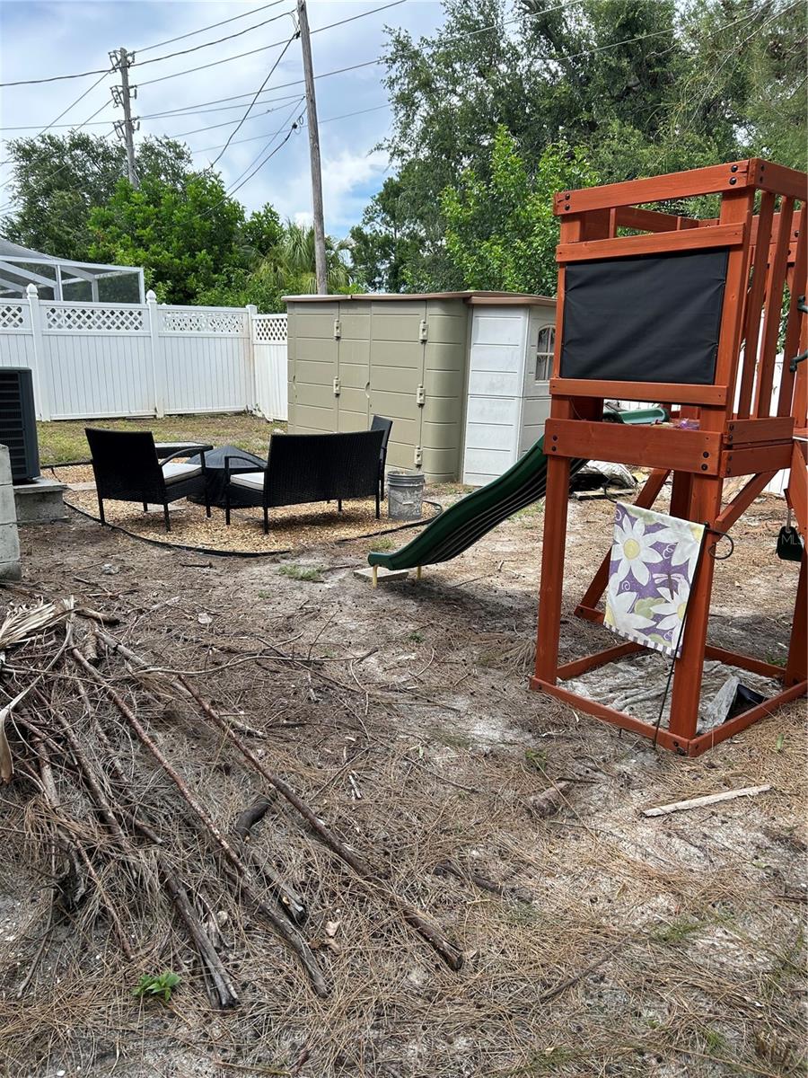 Back Yard Area