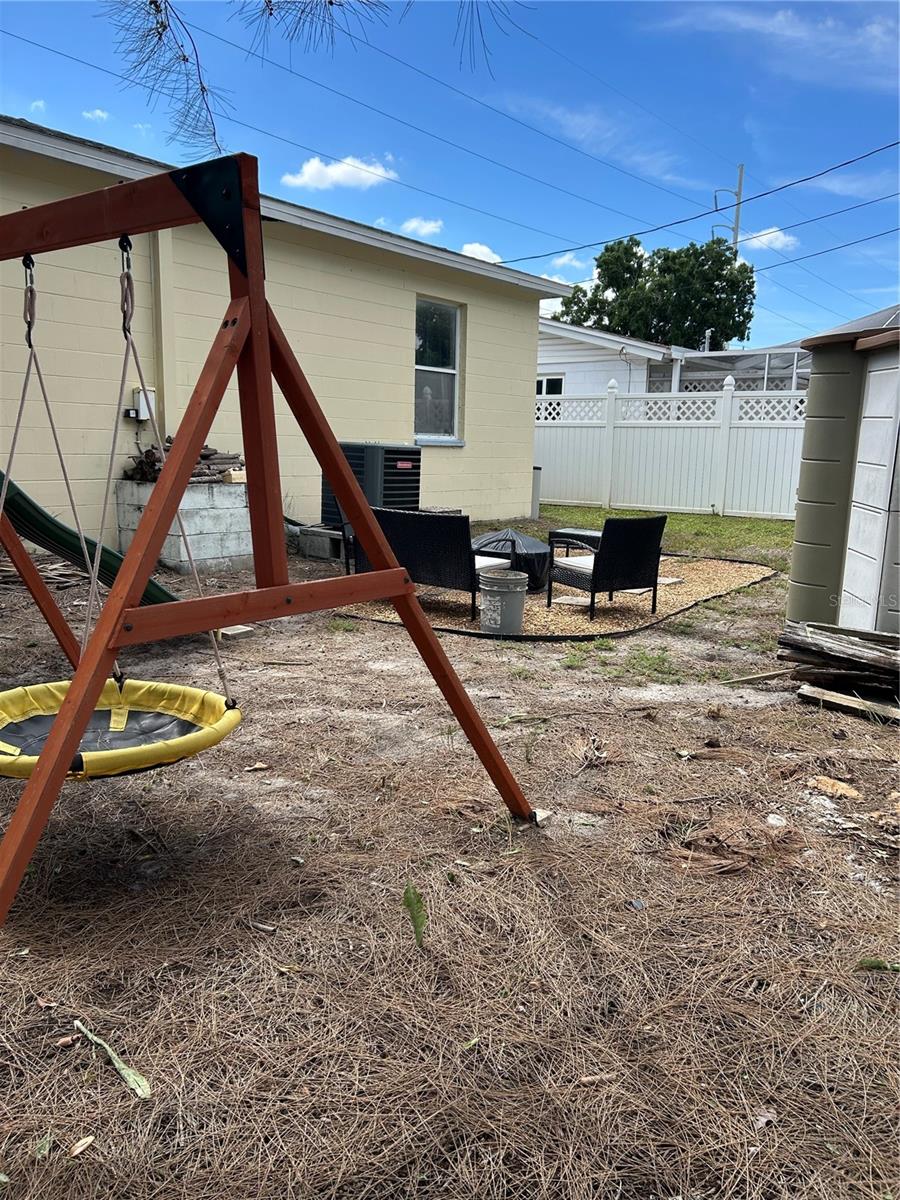 Back Yard Area