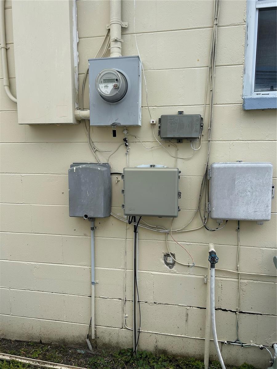 Electrical panel and Meter