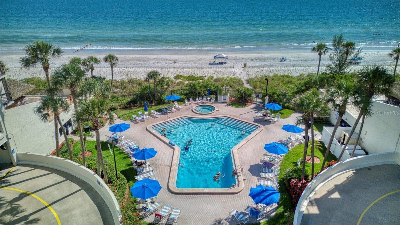 Heated Pool and spa