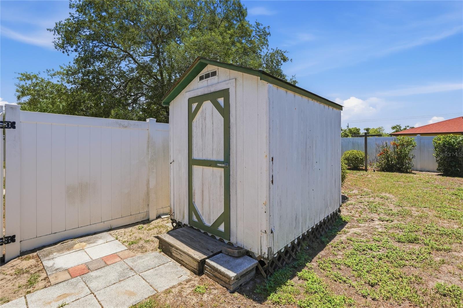 Shed Back Yard