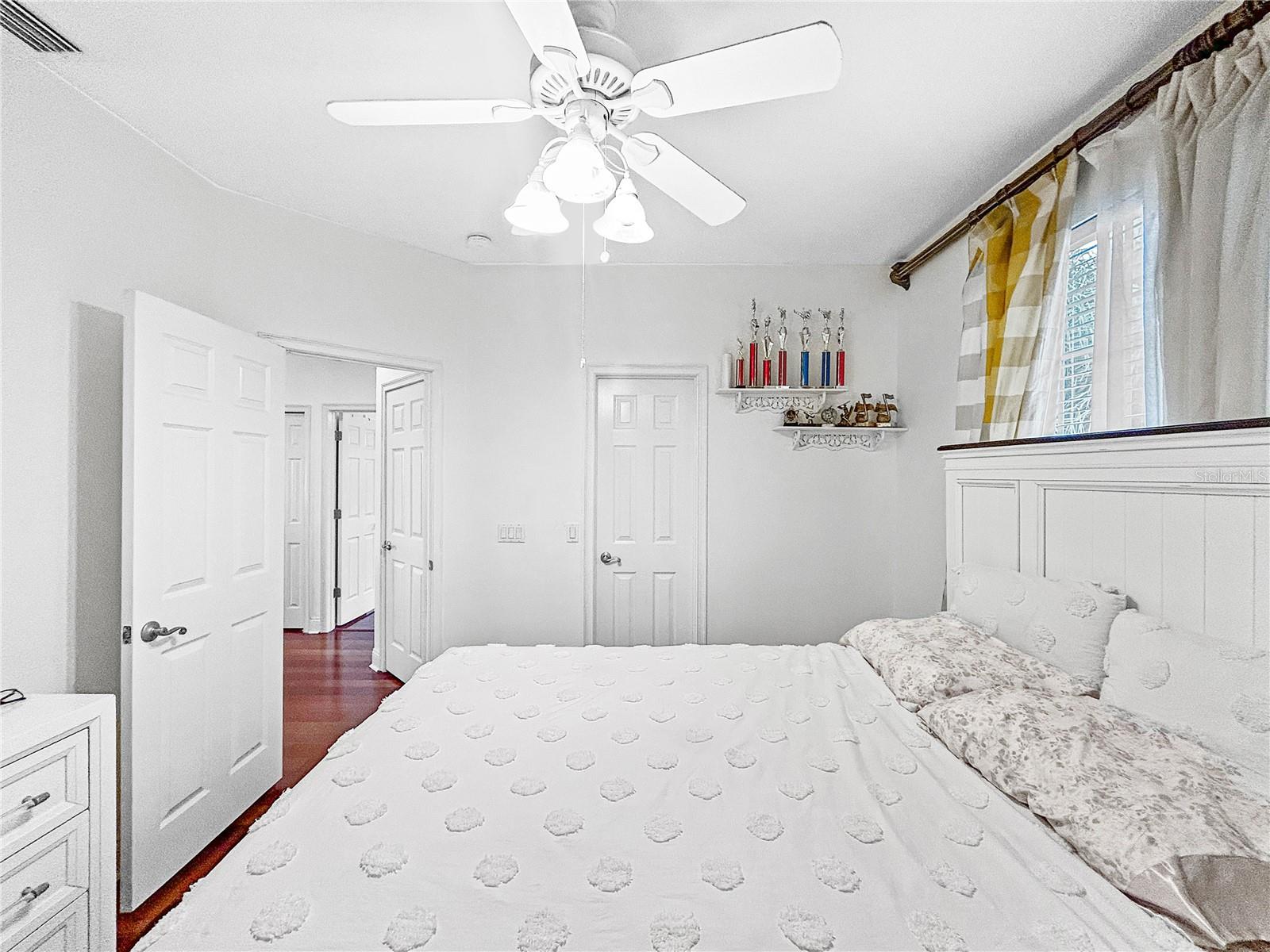 upstairs Room 1 with walk-in closet