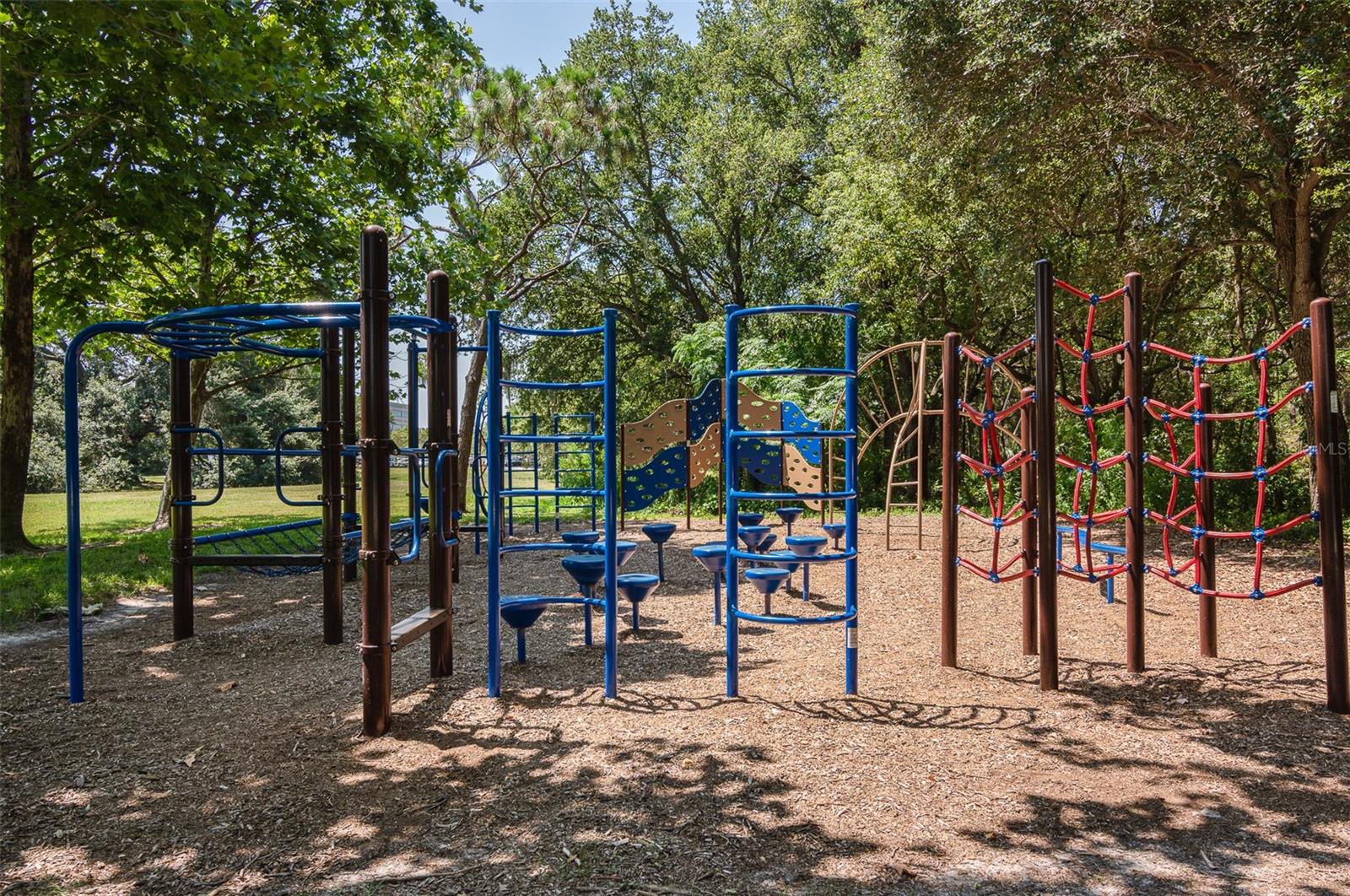 Park across the street with playground