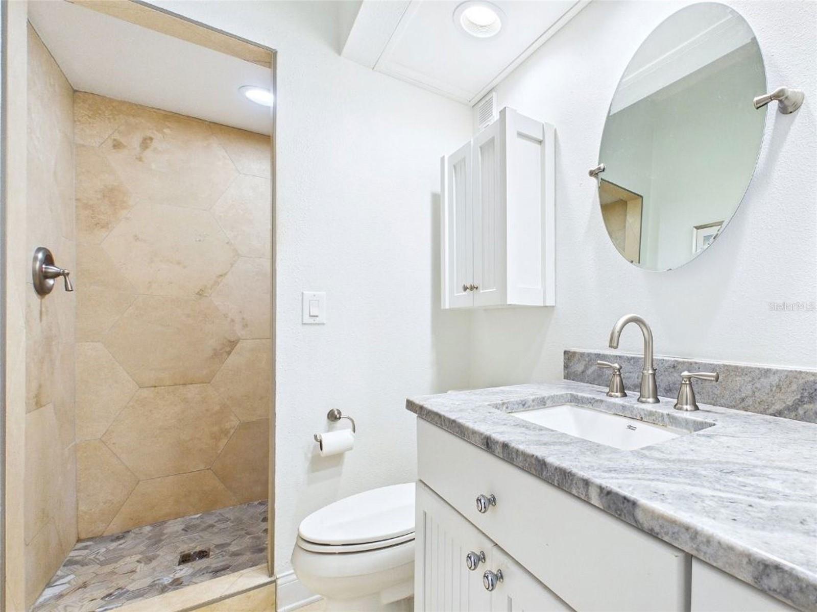 Guest Bath with Walk-In Shower