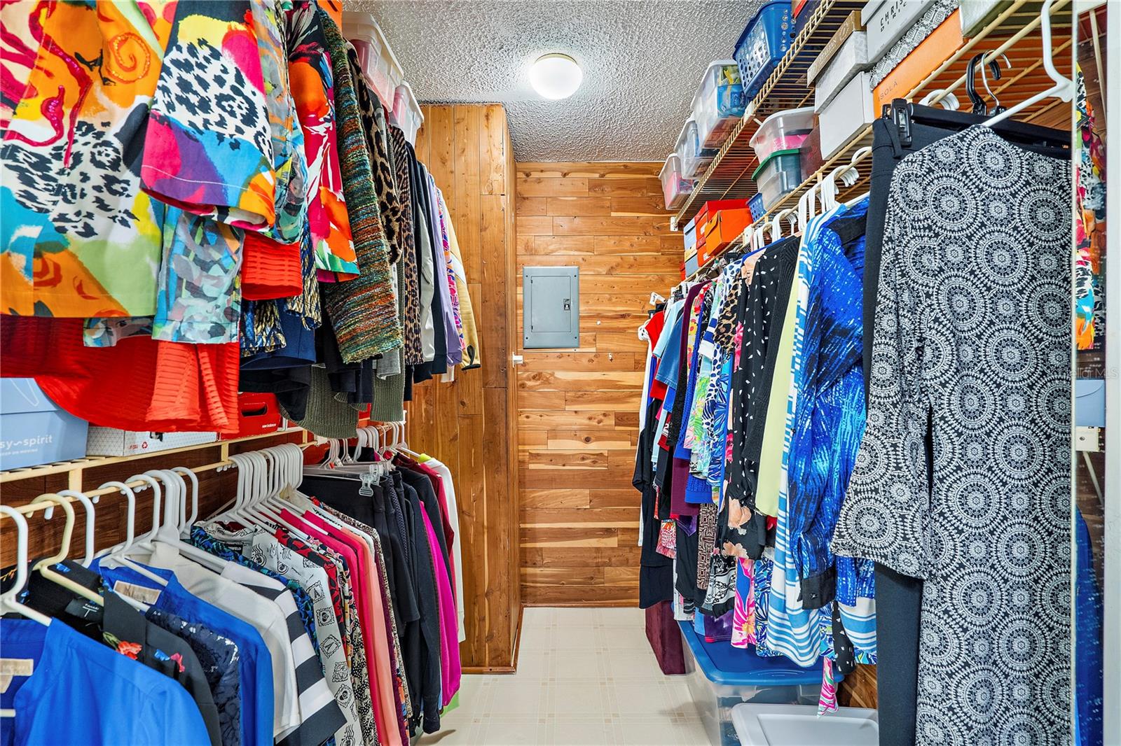 Primary walk-in cedar closet