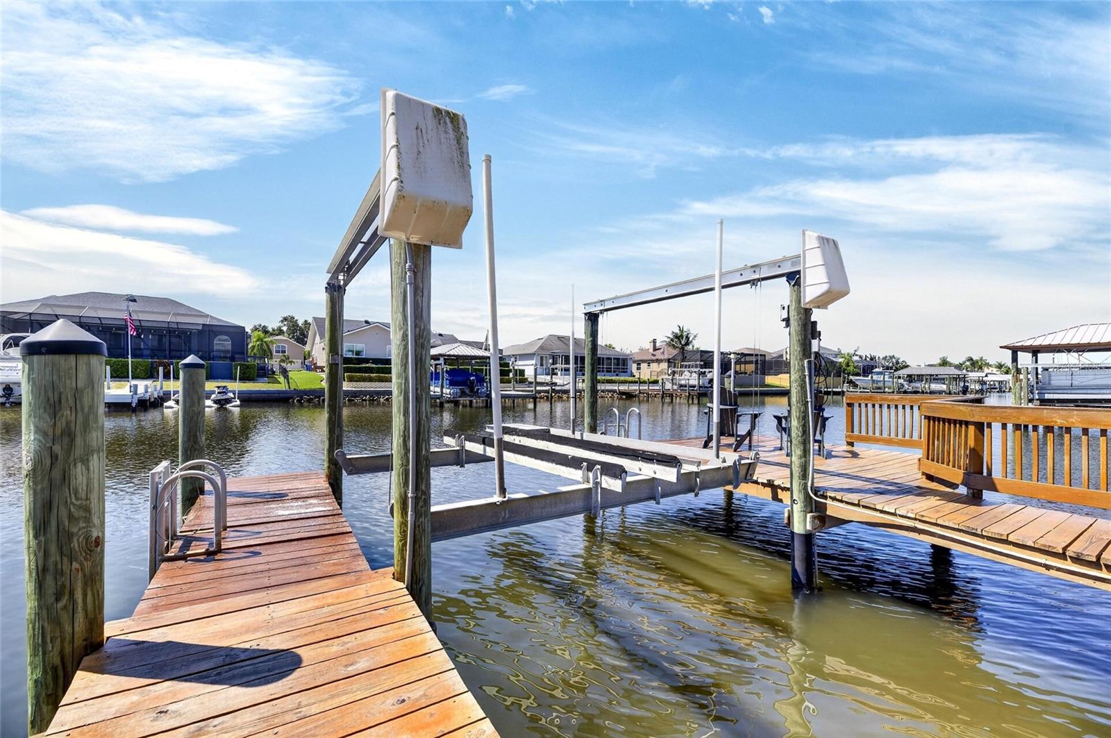 Dock with Electric & Water