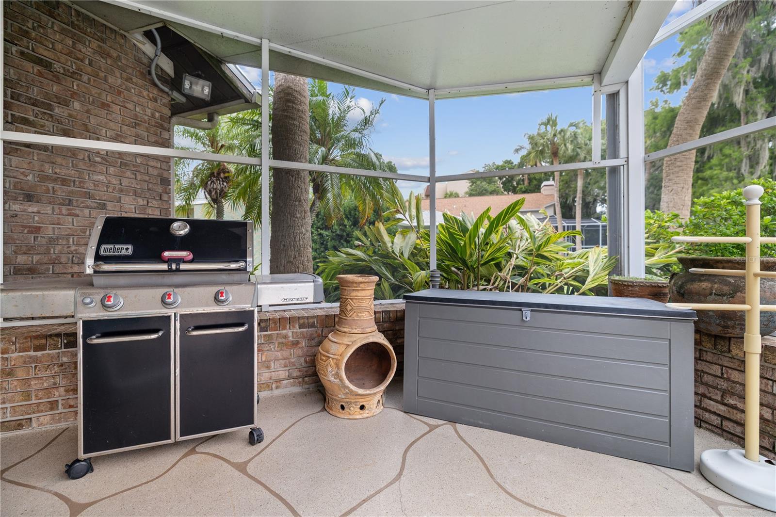 Covered Rear Patio