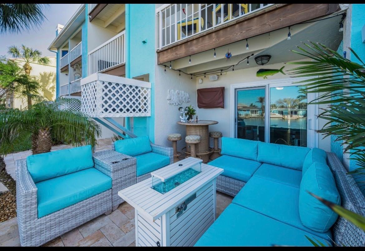 Relax and enjoy tranquil moments on the Water from your Patio in back
