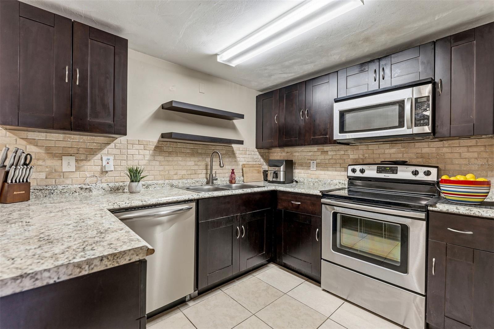 Well appointed kitchen with Stainless appliances