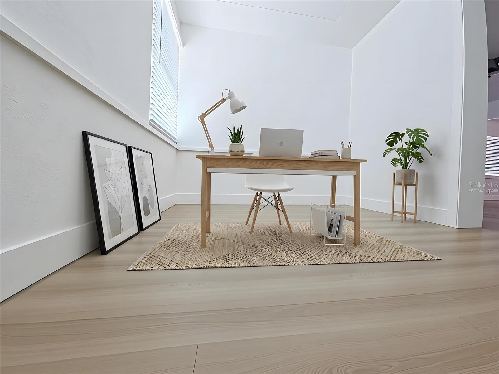 Bonus area virtually staged