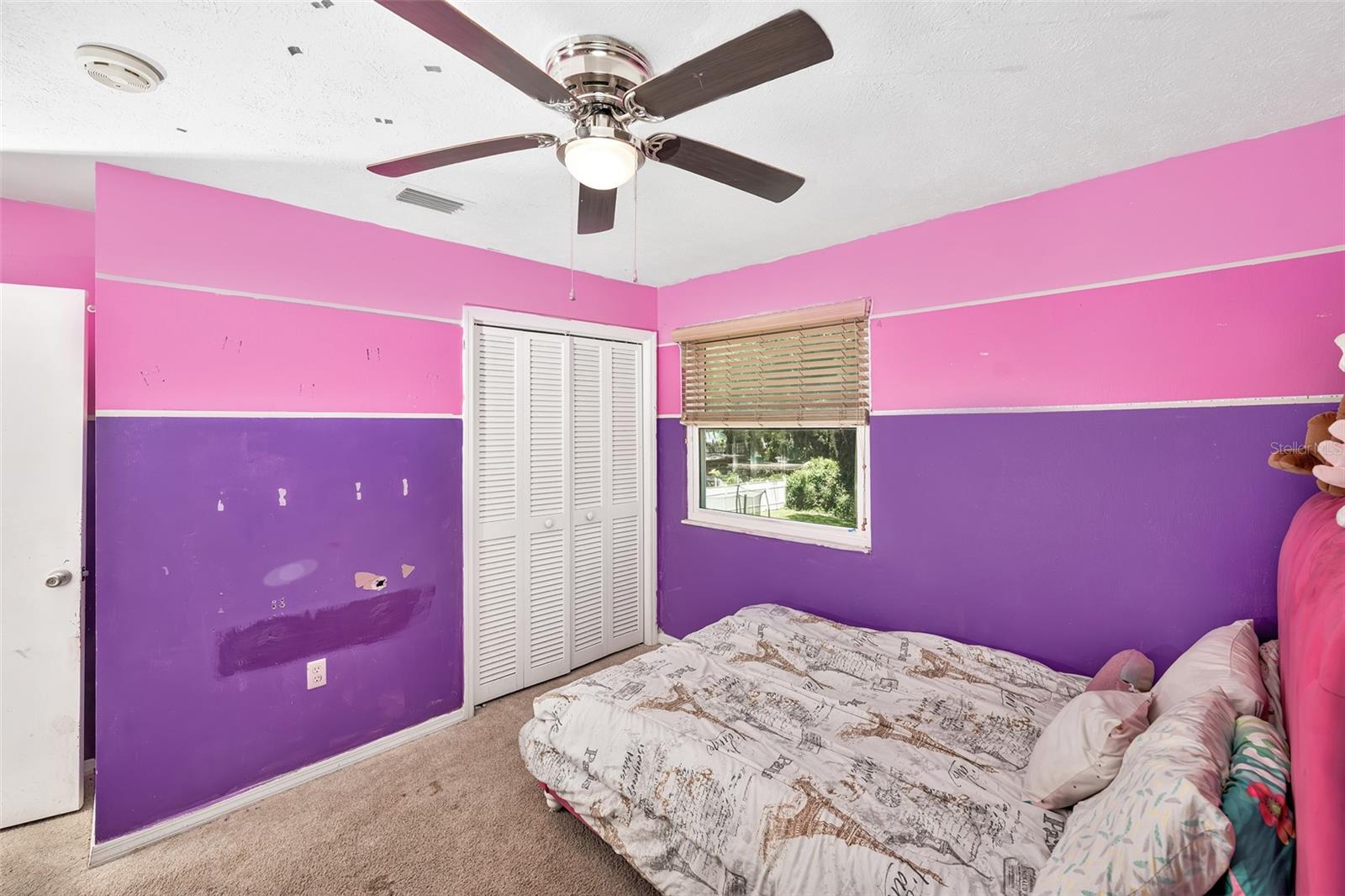 Bedroom #2 with built-in closet