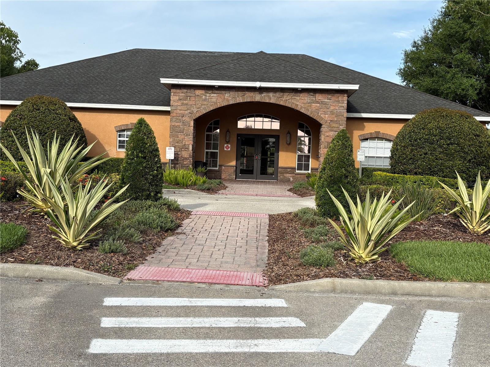 CLUBHOUSE AND POOL