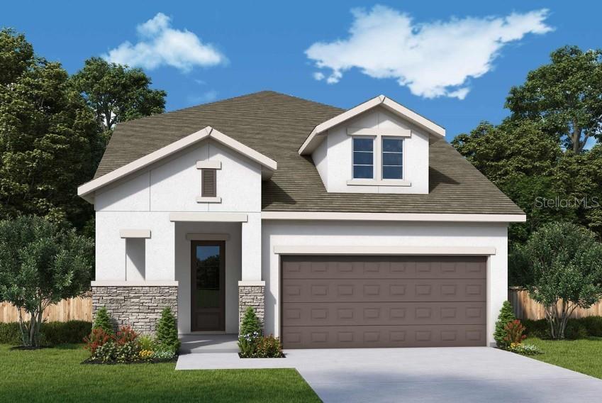 Front Exterior Rendering **Paint Colors May Vary