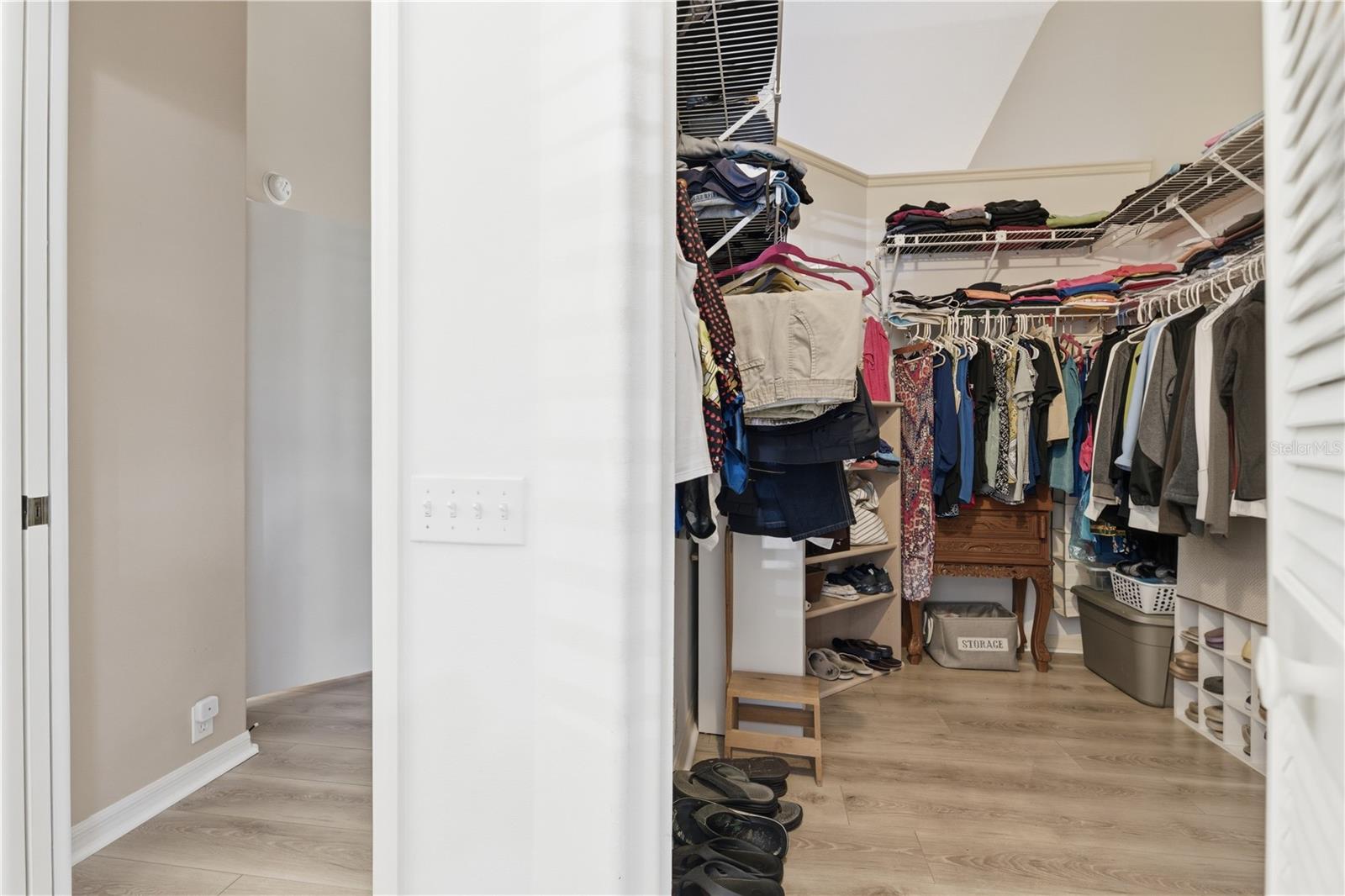 Walk-in Closet Master Bedroom