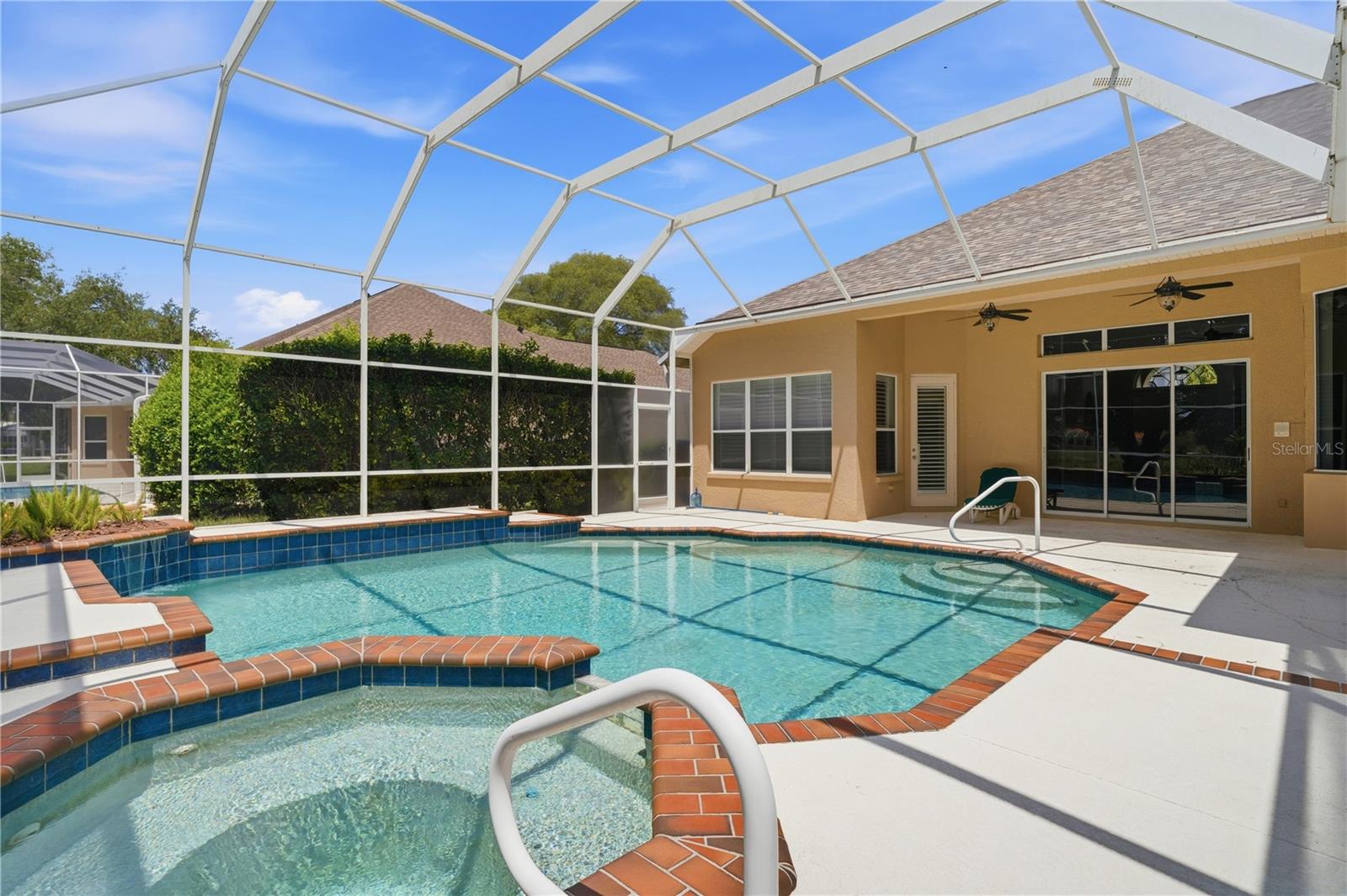 heated pool W/View of lake