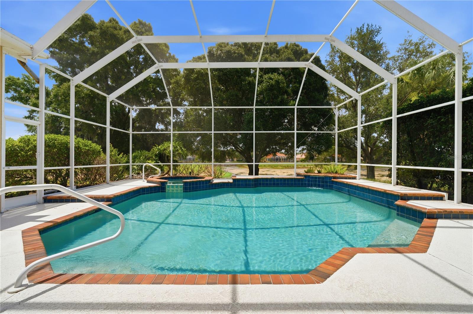 heated pool