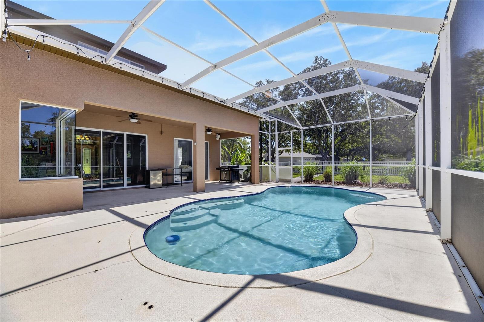 Pool/Rear View