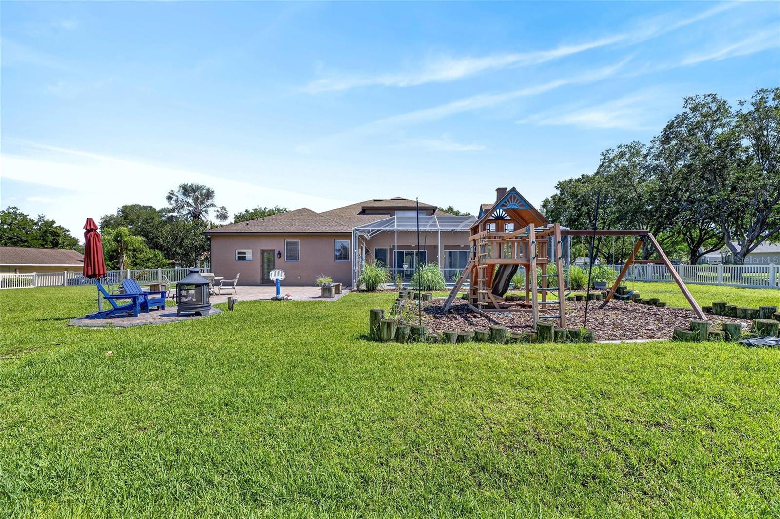 Backyard / Rear View