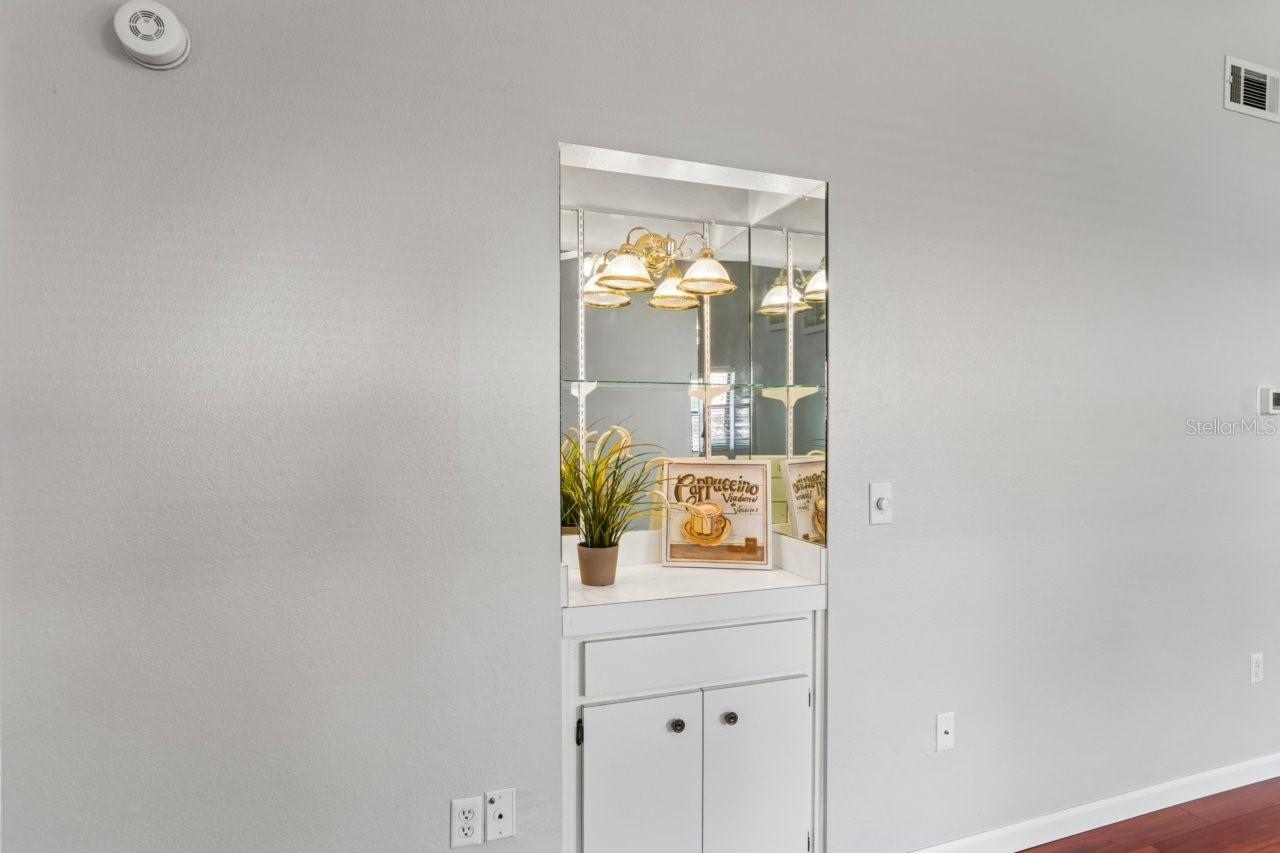 Dry bar or coffee bar.