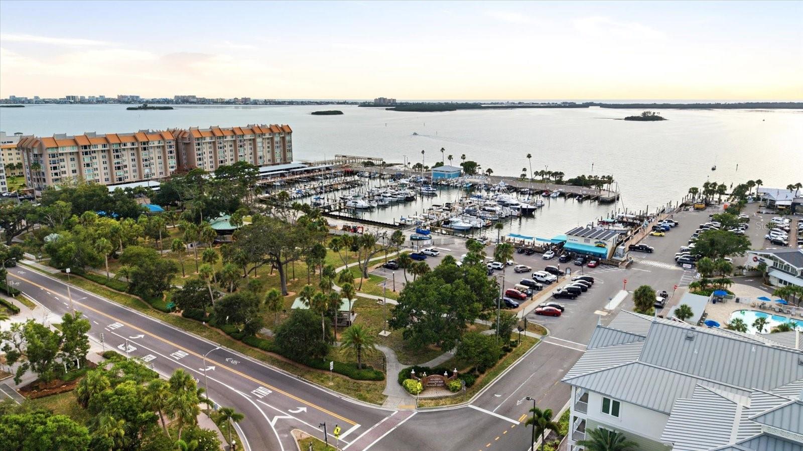 Downtown Dunedin Marina (2.5 miles away)