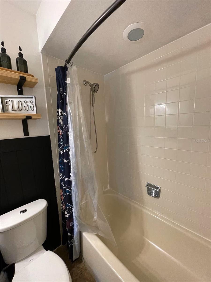Full bath with tub