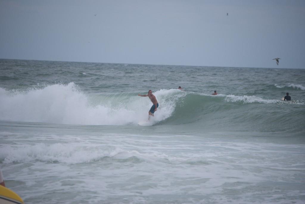 Howard park beach durring a storm