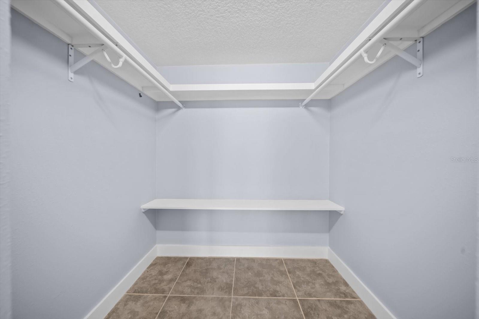 Walk in Closet in Primary bedroom